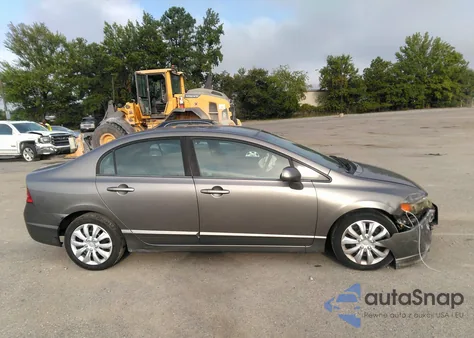 2008 Honda Civic Lx из США, поврежденный, VIN 1HGFA16528L024280
